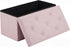 DUMOS Storage Ottoman Bench, 30in Storage Bench Foot Rest Stool with Padded