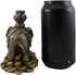 Ebros Small Feng Shui Elephant Carrying Wealth Pot - 4.25" Long Home Decor Accent Figurine