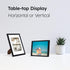 A4 Black Frame, Display 6x8 Picture with Mat or 8.27x11.69 Inch Without Mat