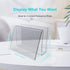 Acrylic Postcard Display Stand ,4 x 6 in Clear Card Display Easel Holder , Transparent Tablet Holder for Displaying Pictures,Books, Index Business Greeting Card, Artworks, CDs, etc.2PC
