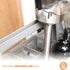 MasterChef Immersion Blender Handheld, Stainless Steel Blending Stick Emulsifier, 400W Motor for Baby Food, Soup, Sauces