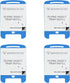 Wondercide Flying Insect Trap Light Cartridge Refills, Indoor Bug Catcher for Fruit Flies, Gnats, Moths, 4 Pack