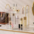 Bathroom Counter Organizer, 2 Tier Clear Cosmetics Skincare Shelf for Makeup, Perfume, Dresser Vanity Tray