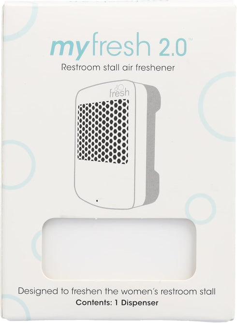 Fresh Products myfresh Air Freshener Dispenser 2.0, Motion Sensor, Improved Design, White/Gray - 1pk