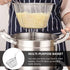 Tofficu Deep Fry Basket with Handle, Foldable 6-Inch Stainless Steel Mesh Frying Basket for Kitchen