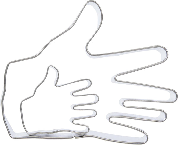 PME Hand Cookie and Cake Cutters, Set of 2, Small and Large Sizes