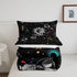 Set Sets Set Bohemian Sun Moon Comforter Queen Trippy Stars Style Bedding For Kids Teens Zodiac Libra Pattern Duvet