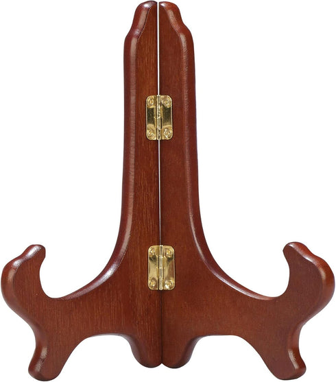 Tripar 9 Inch Wooden Plate Display Stand, Picture Easel Stand