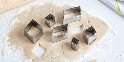 Fox Run 3612 Run Diamond Cookie Cutters, 4 x 4 x 0.25 inches, Metallic