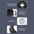HURRISE Automatic Floor Mopping Robot, Mopping Robot with Water, Vacuum and Mop Cleaning Robot for Pet Hair, Hardwood