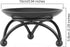 Pillar Candle Holder Set of 3, Black Iron Candle Stand, Candlesticks for Party Wedding Table Home Decoration