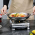 Uonlytech Stainless Steel Pasta Stockpot - Wok Pan for Everyday Cooking