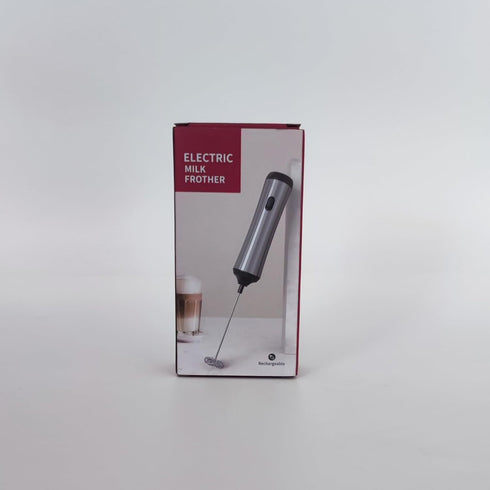 Handheld Coffee Frother, USB-Rechargeable Milk Frother, Adjustable for Cappuccinos, Hot Chocolate, Egg Mix