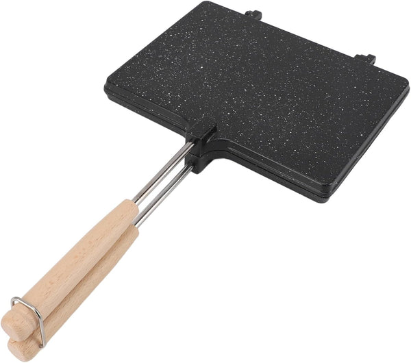 Hand Sandwich Maker, Nonstick Double Sided Baking Pan, Panini Presser Flip Grill Pan for Breakfast Toaster