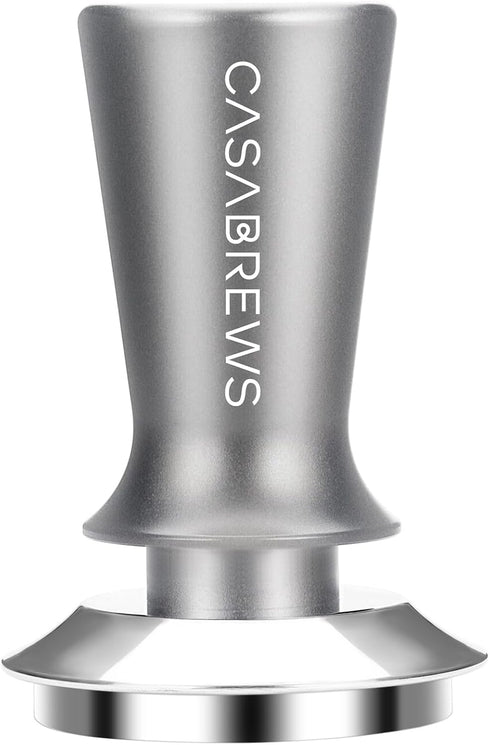 CASABREWS Espresso Tamper 51mm, Premium Calibrated Coffee Tamper with Spring Loaded, Flat Stainless Steel