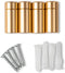 Wexel Art 1" Gold Stainless Steel Mounting Hardware for Acrylic Floating Frames, Pack of 4