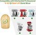 Bamboo Mixer Slider for Kitchenaid 4.5/5 Quart Tilt-Head Stand Mixer, K45SS Kitchen Attachment Sliding Mat