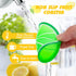 DomeStar Fruit Coaster, 7PCS 3.5" Non Slip Car Coaster, Colorful Silicone Drink Cup Mat