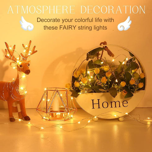 20 2024 2 Pack) Bottle Lights, LED Fairy Lights Battery Operated USB Rechargeable Upgraded Bottle Light with Cork