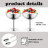 Frozen (2, Ice Cream Bowls Stainless Steel Dessert Cups with Spoons Reusable Footed Sundae Cups Ice Cream Cups
