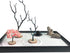 Zen Garden for Desk, Japanese Zen Garden Kit with Sand Stamp Sphere and Essential Accessories, Mini Zen Sandbox Office
