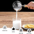 Stainless Steel Saucepan with Pour Spouts, Small Nonstick Milk Pot for Kitchen, 250ml