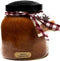 A Cheerful Giver Papa's Pumpkin Pie Scented Candle Jar, 34oz with Lid, 155 Hours Burn Time, Gift for Women, Brown