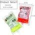 20 Pack Blood Bags for Drinks, 8.5oz Anti-Leak with Cap, Reusable Food Grade Decoration Cups for Halloween and Christmas