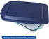 Replacement Lid Cover for Pyrex 3 QT Glass Baking Dish Caserole Container 233-PC (Navy)