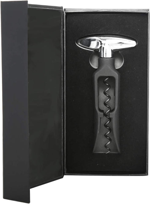 Self Pulling Easy Corkscrew Wine Opener, 6" with Gift Box