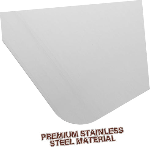 Stainless Steel Cutting Board, Oversized Dough Board, Metal Maple Chopping Board for Kids Makeup