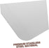 Stainless Steel Cutting Board, Oversized Dough Board, Metal Maple Chopping Board for Kids Makeup