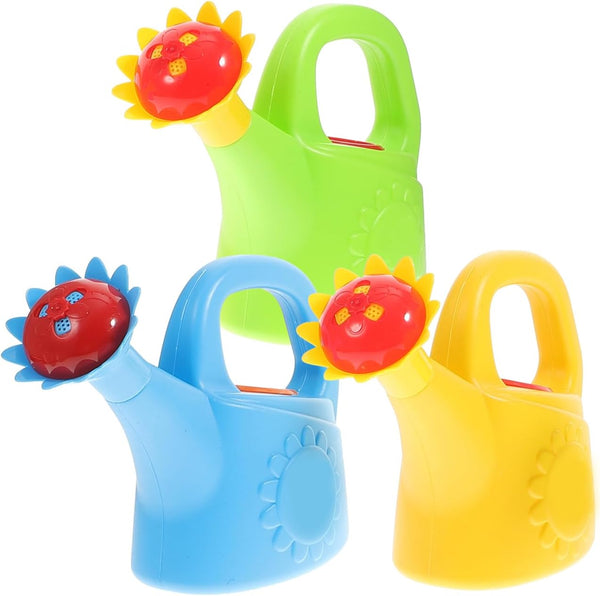 STOBOK 3Pcs Kids Watering Can, Chicken Watering Cans Bath Toy Kids Gardening