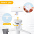 Stand Mixer Attachment Holders, Compatible with Kitchenaid Mixer Accessories (White)