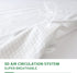 Queen Mattress Protector, Waterproof Cooling Mattress Pad Cover, Bamboo Fabric, Fitted 8-18 inch Deep Pocket