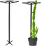 1 Pcs Heavy Duty Dragon Fruit Trellis 12"x12"x50", Adjustable Metal Dragon Plant