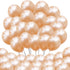 100 pcs 5" Pearl Peach Premium Latex Balloons, Great for Birthdays, Weddings, Baby Showers, Celebrations
