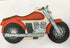 Motorcycle Cookie Cutter 5" Made in USA by Ann Clark.