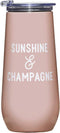Santa Barbara Design Studio SIPS Drinkware Champagne Tumbler, 12-Ounce, Sunshine