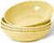 HOMBENE Heartbeat Soup Pasta Bowl Sets 25oz Lemon Yellow