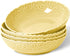 HOMBENE Heartbeat Soup Pasta Bowl Sets 25oz Lemon Yellow