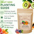 Ficoszo 300+ 4 Packaged Mix Heirloom Fruit Seeds Kiwi Fig Papaya Orange Seeds Varieties Individually for Home Garden