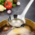 Stainless Steel Soup Fat Oil Separator Ladle, Oil Filter Skimmer Spoon, Kitchen Gravy Food Fat Separator Colander