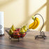 Home Basics Collection Scroll Banana Tree, Bronze