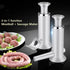 2 1 Commercial 2 Sausage Stuffer Meatball Maker - in Vertical Sausage Maker Machine Sausage Making Kit - Homemade