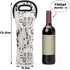 Camel Llama Wine Tote Bag Neoprene Wine Bags Carrire for Party Travel Restaurant Alpaca Cactus Wine Accessories Gifts for Wine Lover