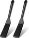 Zopeal 2 Pieces Silicone Narrow Skinny Spatula, Long Heat Resistant Cooking Pancake Spatula for Cooking Egg Burgers