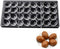 Polycarbonate Chocolate Mold DIY Candy Mould Clear Hard Plastic Bakeware Pastry Tools Small Easter Egg Smooth Surface (19272) by GRAINRAIN