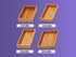 YBM Home 319-2 Drawer Organizer Storage Box, Natural 10x14x2