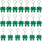 20 Pack Frog Keychains, Decorations for Back to the 80s Party, Themed Party Favors Birthday Gifts
